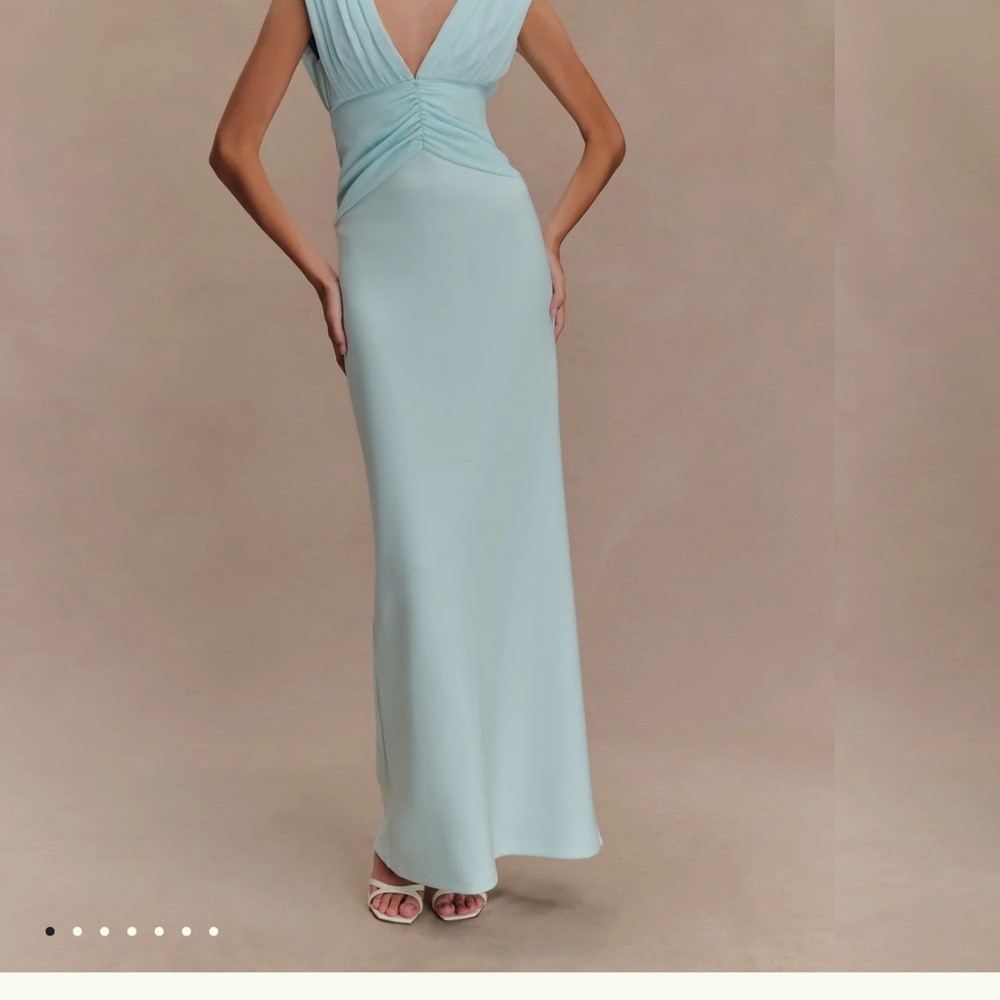 Meshki Blue Monique Dress NWT